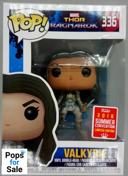 #336 Valkyrie (Hero) - Marvel Thor Ragnarok 2018 Con Funko POP