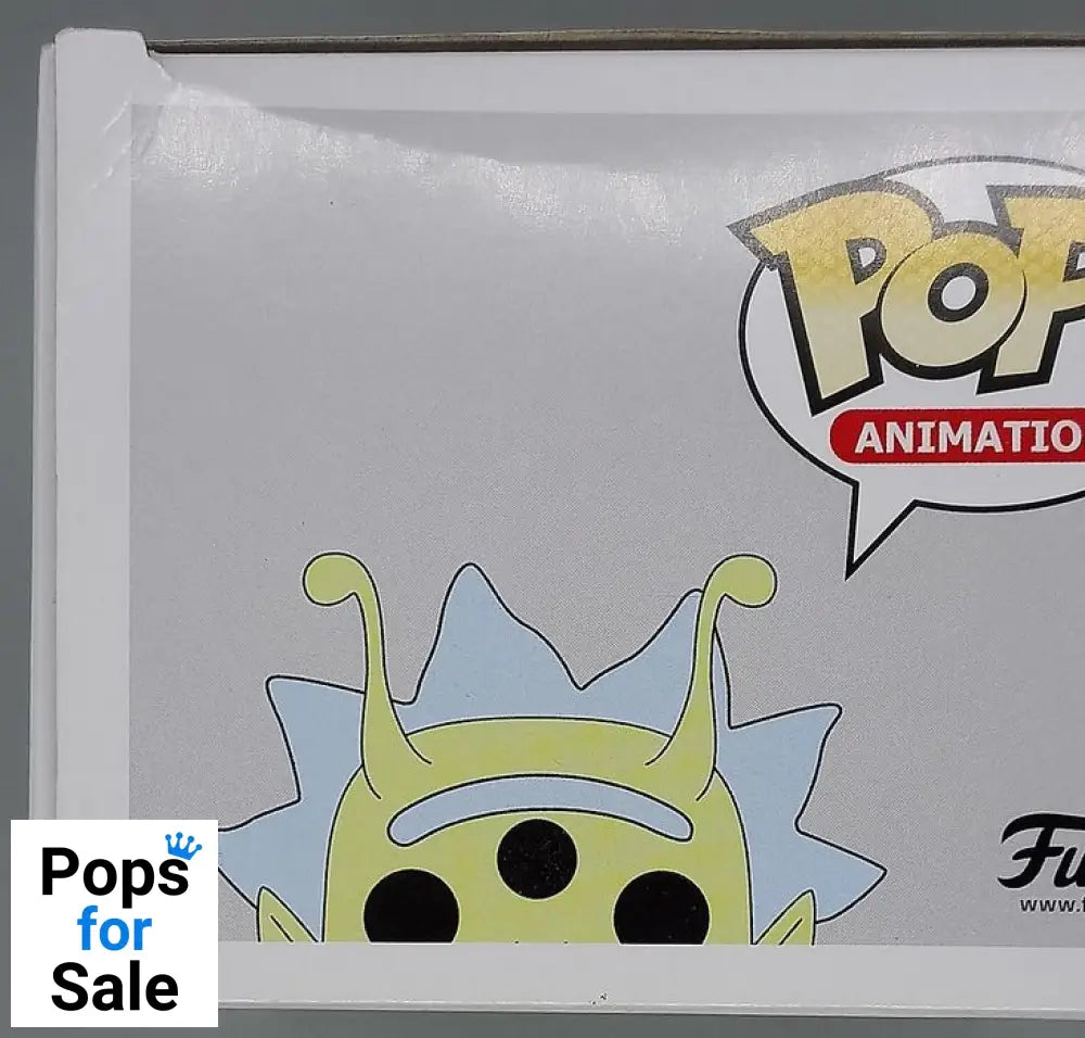 #337 Alien Rick - Rick and Morty - 2018 Con - Box Damaged Funko POP - PopsforSale.co.uk