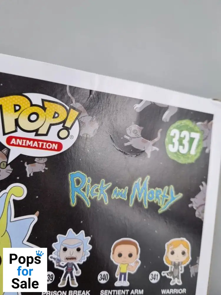 #337 Alien Rick - Rick and Morty - 2018 Con - Box Damaged Funko POP - PopsforSale.co.uk