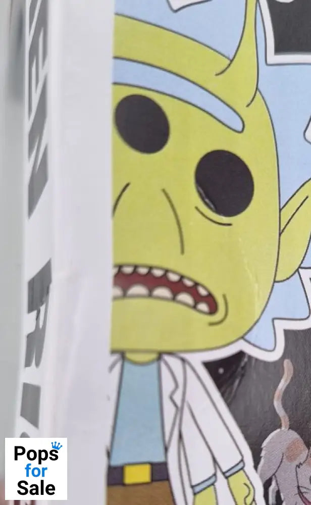 #337 Alien Rick - Rick and Morty - 2018 Con - Box Damaged Funko POP
