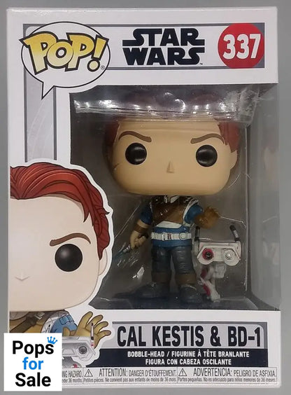 337 Cal Kestis & BD-1 - Star Wars Jedi Fallen Order - Box Damaged Funko POP