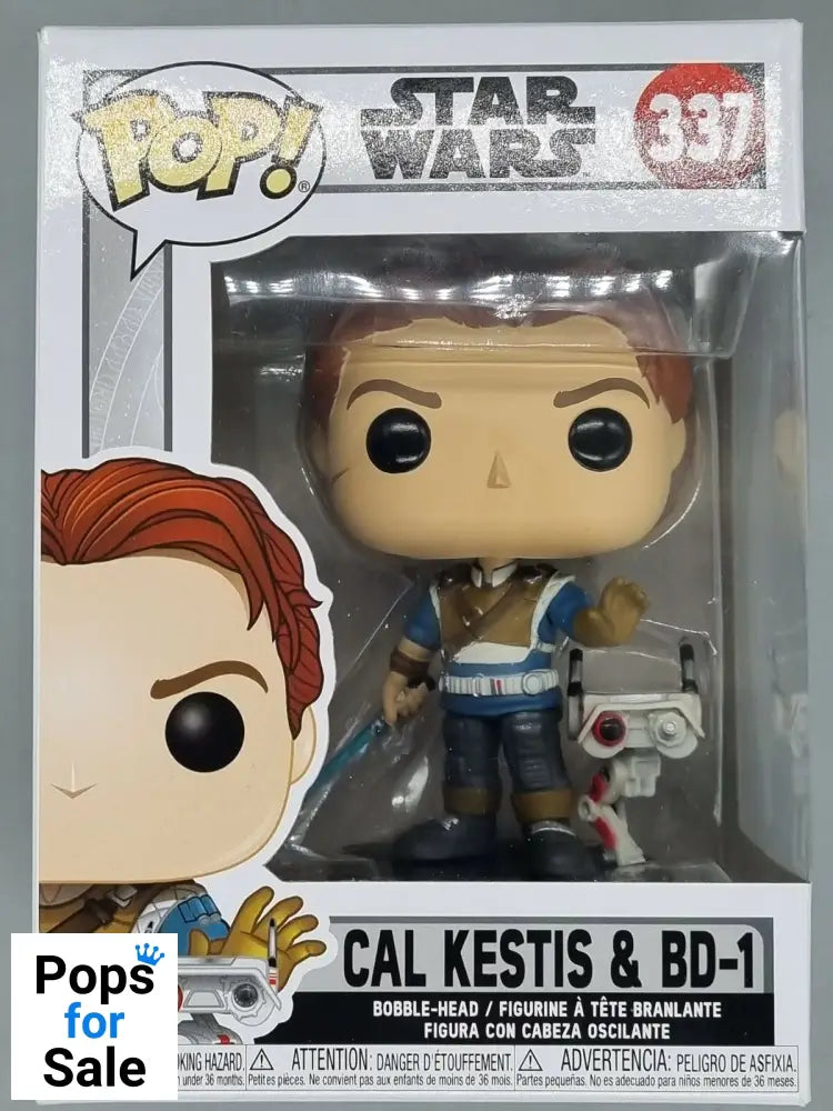 #337 Cal Kestis & BD-1 - Star Wars Jedi Fallen Order Funko POP - PopsforSale.co.uk