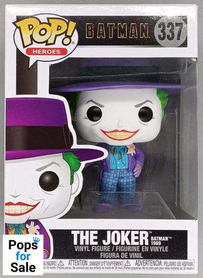 337 The Joker - DC - Batman 1989 - Funko POP - Box Damaged