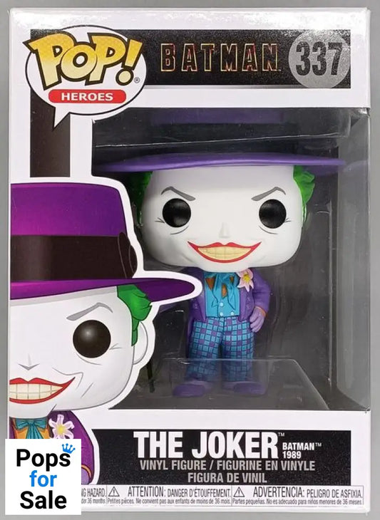 337 The Joker - DC - Batman 1989 - Funko POP - Box Damaged