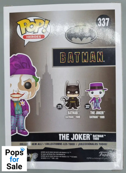 #337 The Joker (w/ Beret) Metallic Chase Edition - DC Batman Funko POP - PopsforSale.co.uk