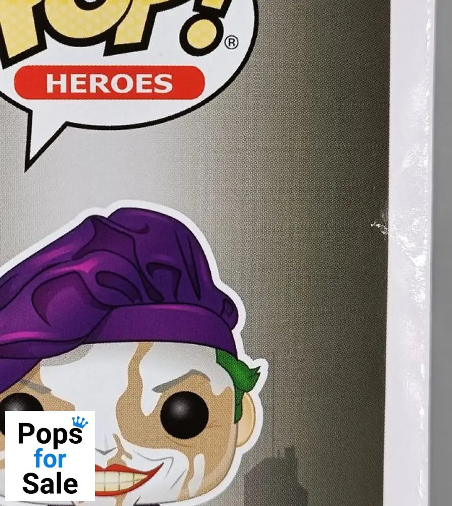 #337 The Joker (w/ Beret) Metallic Chase Edition DC - Box Damaged Funko POP