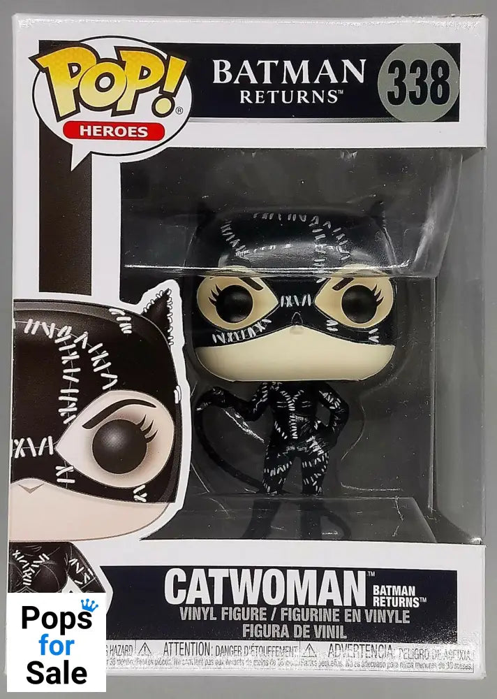 #338 Catwoman - DC Batman Returns - Box Damaged Funko POP