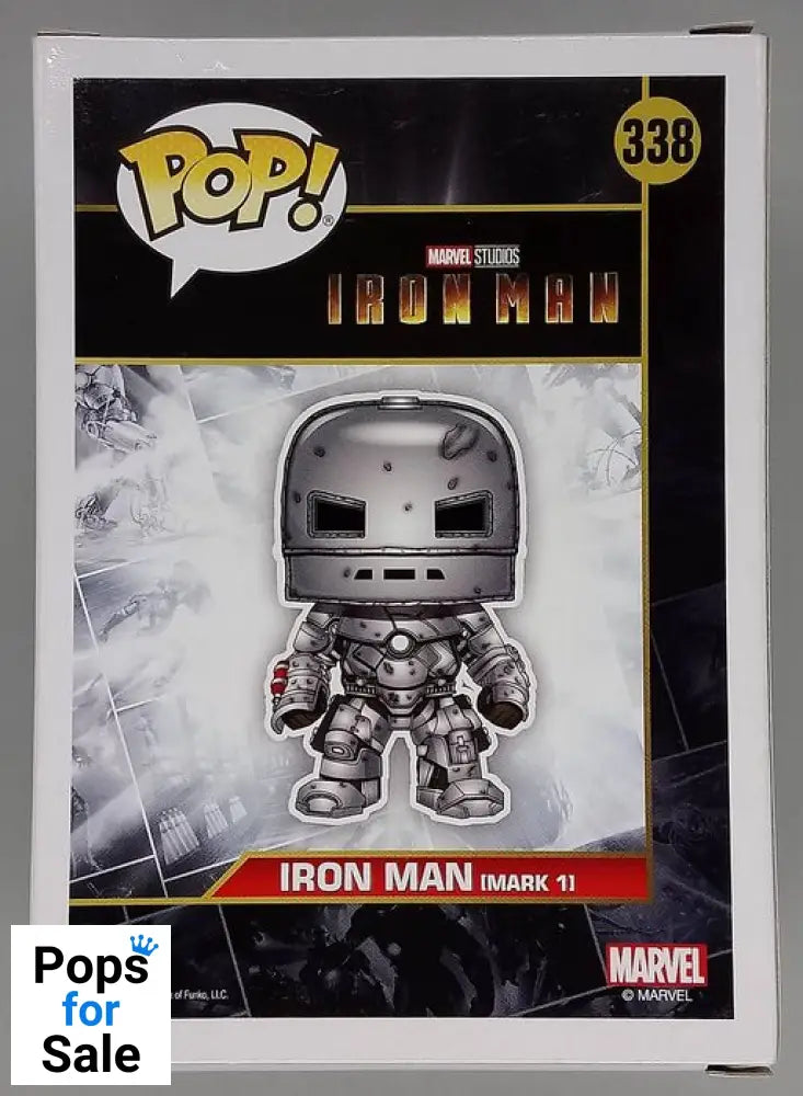 #338 Iron Man (Mark I) - Marvel Studios 10 Years - 2018 Con Funko POP - PopsforSale.co.uk