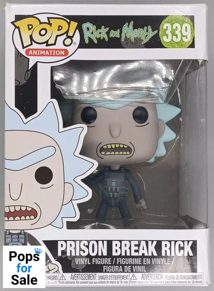 339 Prison Break Rick - Rick and Morty - Box Damaged Funko POP