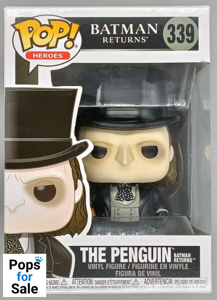 #339 The Penguin - DC - Batman Returns - Box Damaged Funko POP - PopsforSale.co.uk