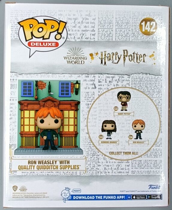142 Ron Weasley Quidditch Supplies Deluxe - Harry Potter Funko POP