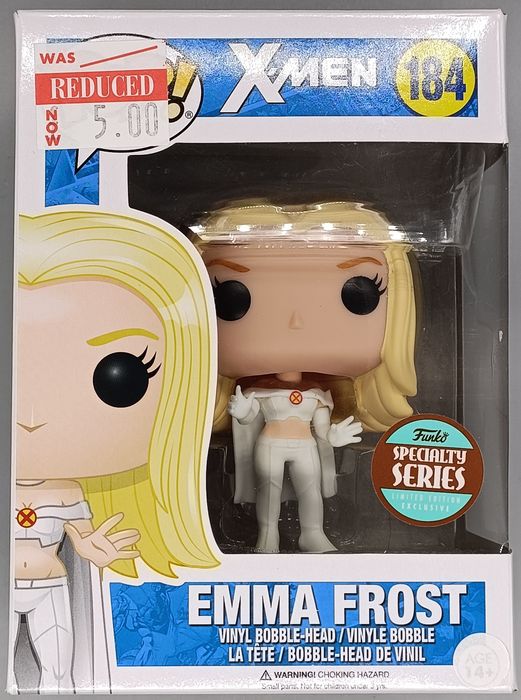 #184 Emma Frost - Marvel X-Men - Box Damaged Funko POP