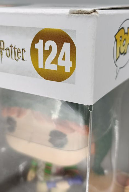 124 Ron Weasley (Holiday) - Harry Potter - Box Damaged Funko POP