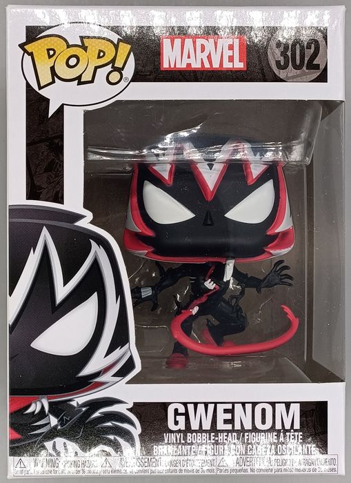 #302 Gwenom - Marvel - Box Damaged Funko POP