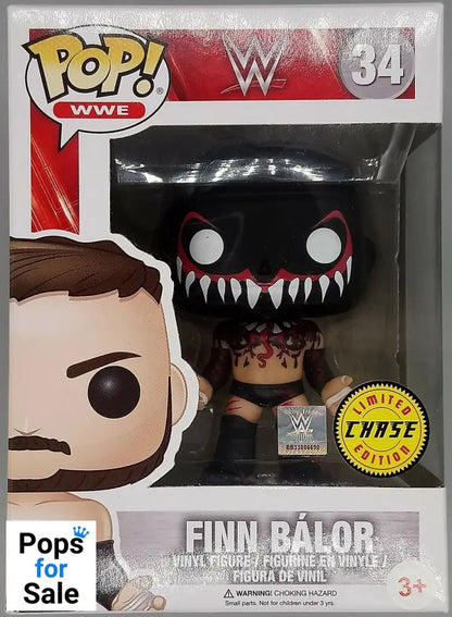 #34 Finn Balor (Masked Demon) - Chase - Pop WWE - 1 in 6 Funko POP