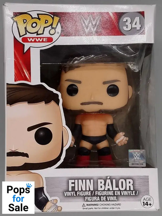 #34 Finn Balor - WWE - Box Damaged Funko POP - PopsforSale.co.uk