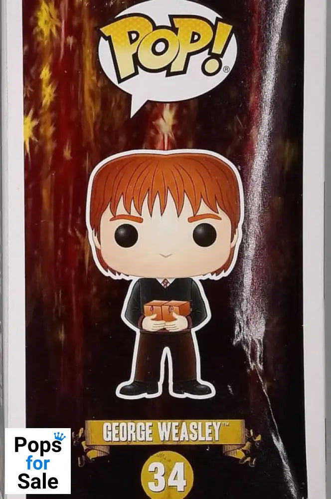 #34 George Weasley - Harry Potter - Box Damaged Funko POP