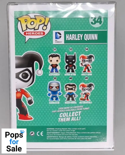 #34 Harley Quinn - Glow - DC Comics Funko POP - PopsforSale.co.uk