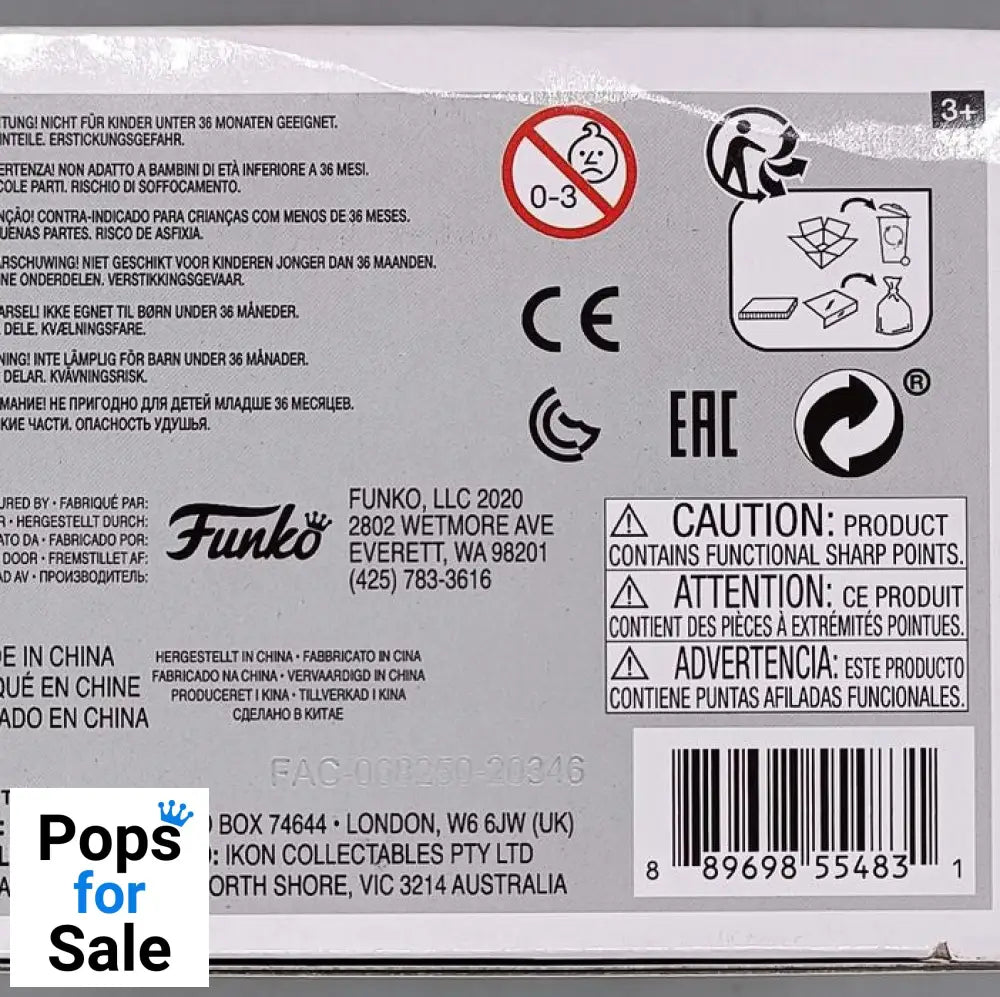 #34 Luke Skywalker (Hoth w/ Pin) Star Wars - Box Damaged Funko POP