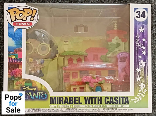 34 Mirabel with Casita - Town - Disney Encanto Funko POP - Brand New