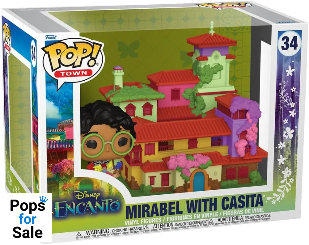 34 Mirabel with Casita - Town - Disney Encanto Funko POP - Brand New