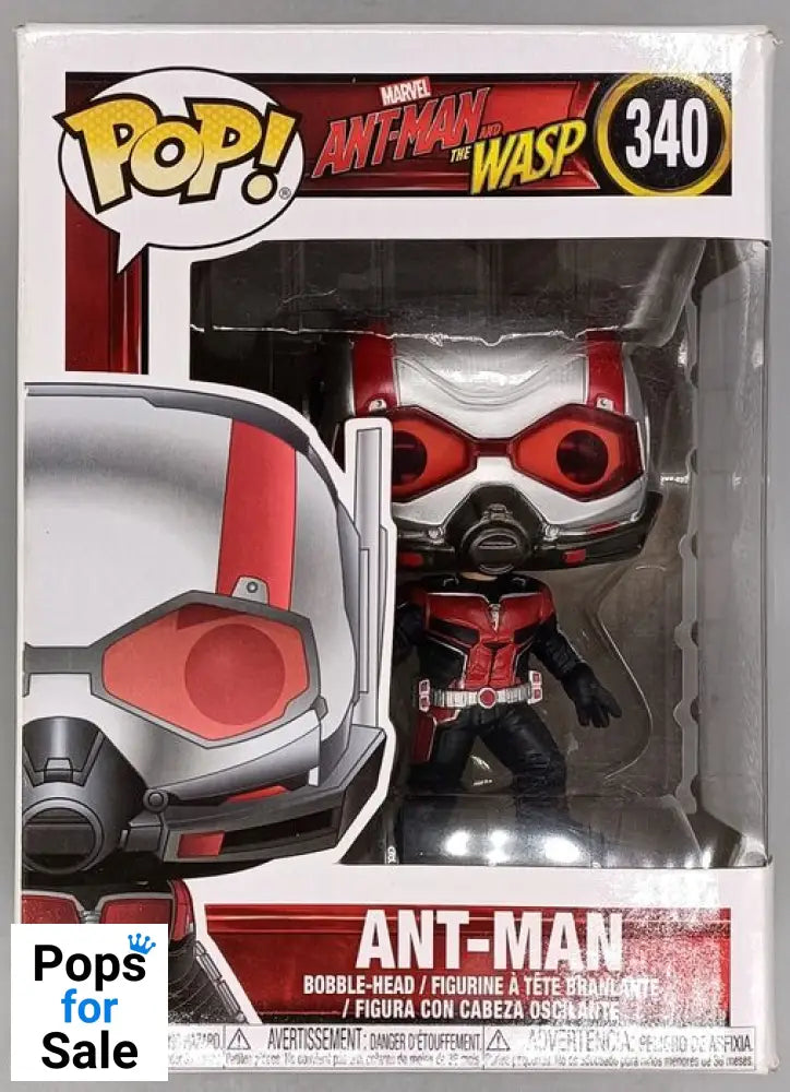 #340 Ant-Man - Marvel Ant-Man & The Wasp - Box Damaged Funko POP