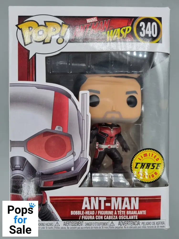 #340 Ant-Man (Unmasked) Chase - Marvel Ant-Man & the Wasp Funko POP