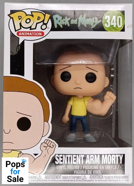 340 Sentient Arm Morty - Rick and Morty - Box Damaged Funko POP