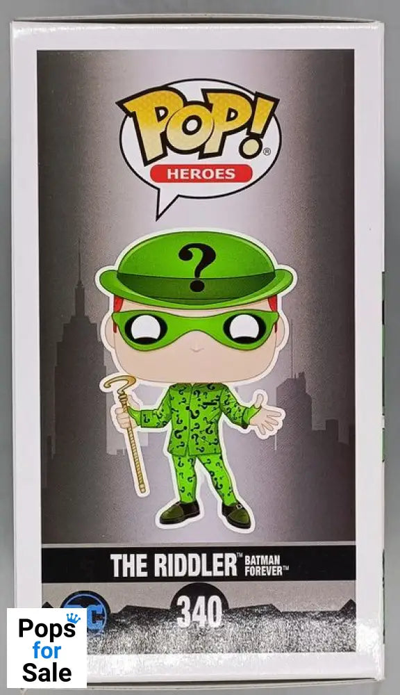 #340 The Riddler - DC Batman Forever Funko POP