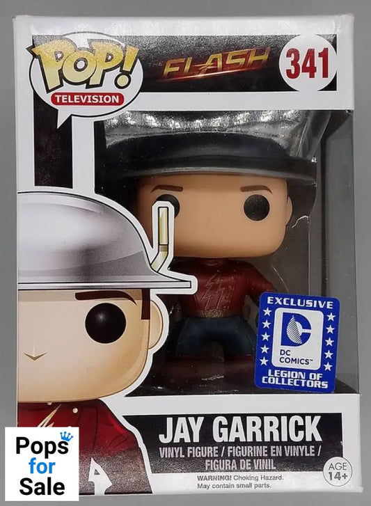 #341 Jay Garrick - The Flash DC Legion of Collectors Box Damaged Funko POP