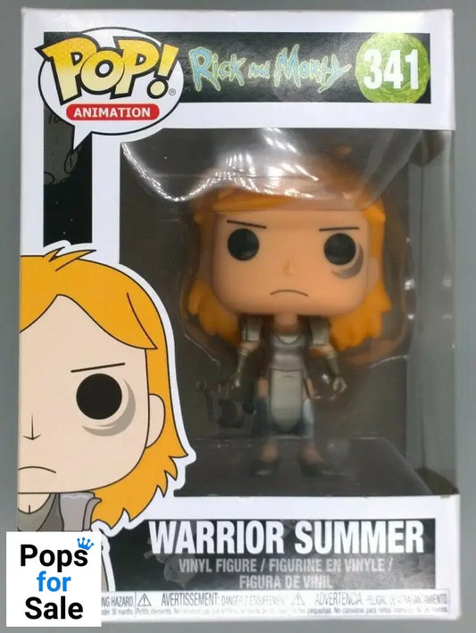 341 Warrior Summer - Rick and Morty - Box Damaged Funko POP