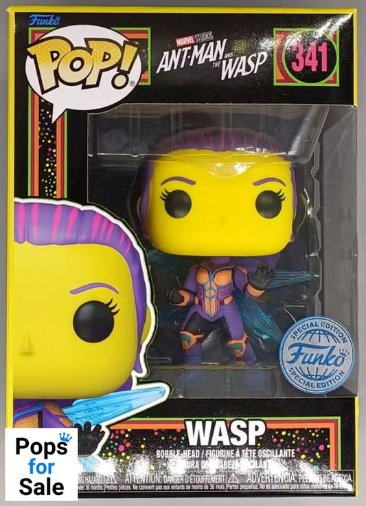 #341 Wasp - Blacklight - Marvel Ant-Man vs Wasp Funko POP