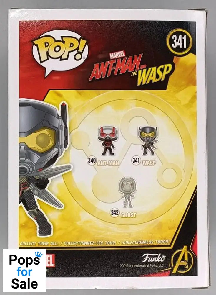 #341 Wasp - Marvel Ant-Man & The Wasp Funko POP