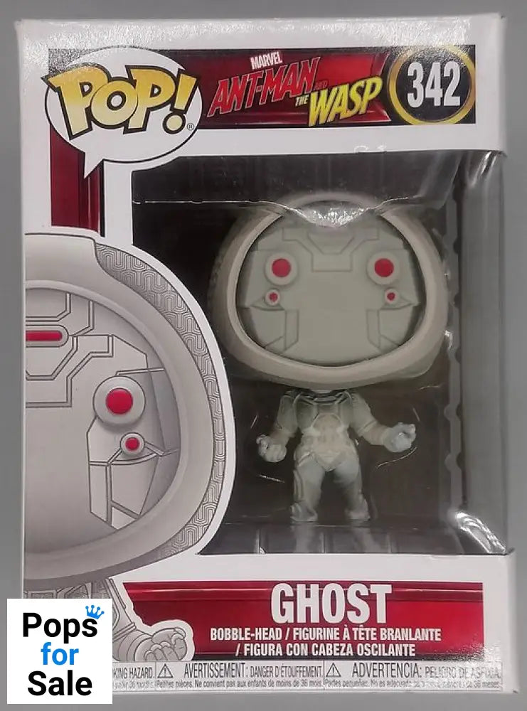 342 Ghost - Marvel Ant-Man & The Wasp - Box Damaged Funko POP