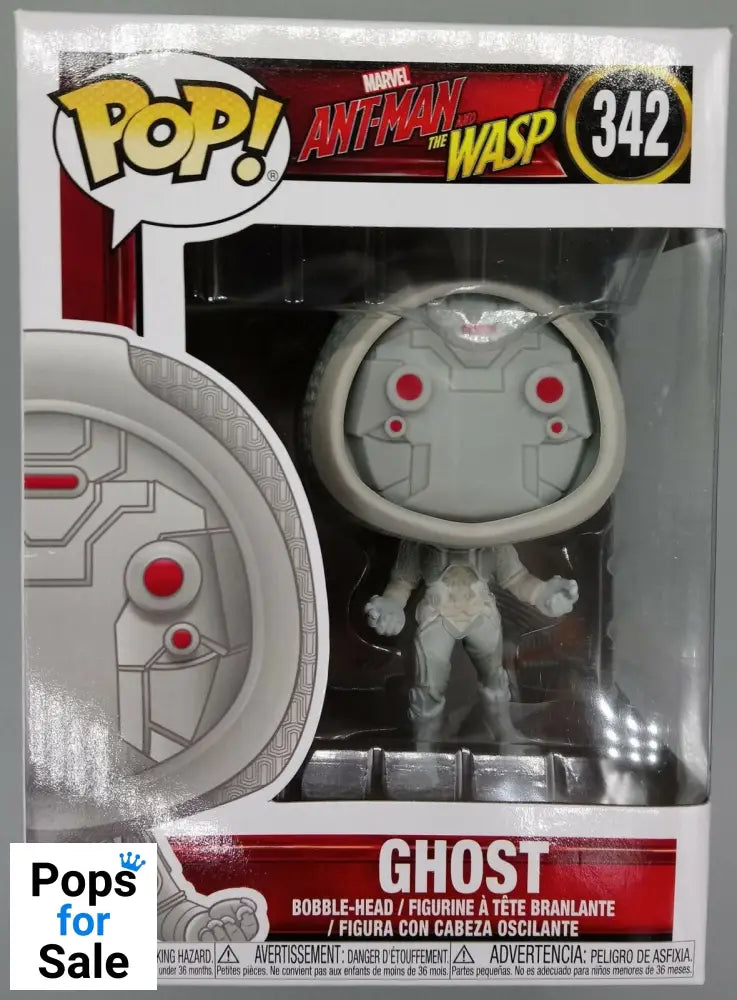 #342 Ghost - Marvel Ant-Man & The Wasp Funko POP