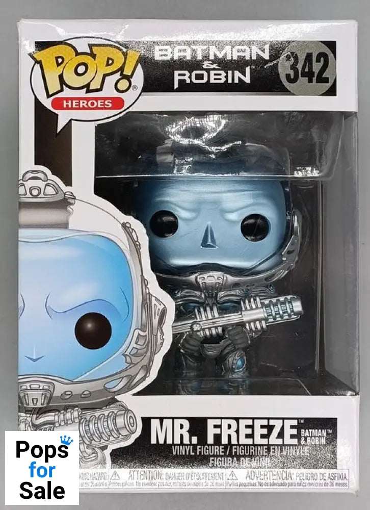 #342 Mr. Freeze - DC Batman & Robin - Box Damaged Funko POP