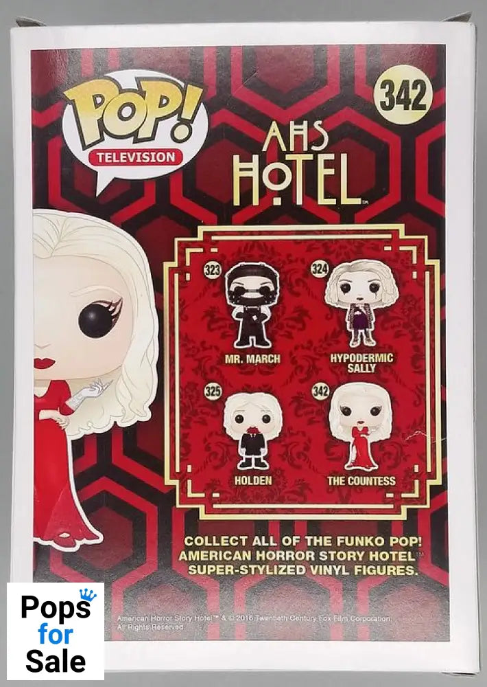 #342 The Countess - American Horror Story Hotel - Box Damaged Funko POP