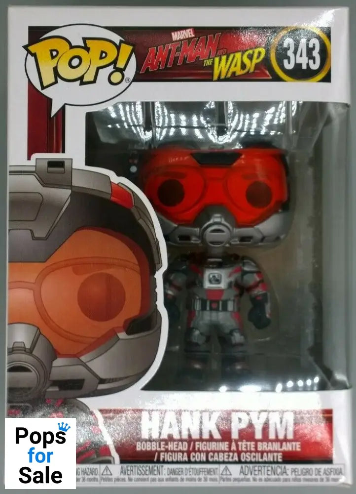 #343 Hank Pym - Marvel Ant-Man & The Wasp Funko POP