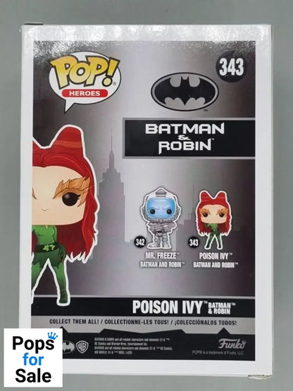 #343 Poison Ivy - DC Batman & Robin Funko POP