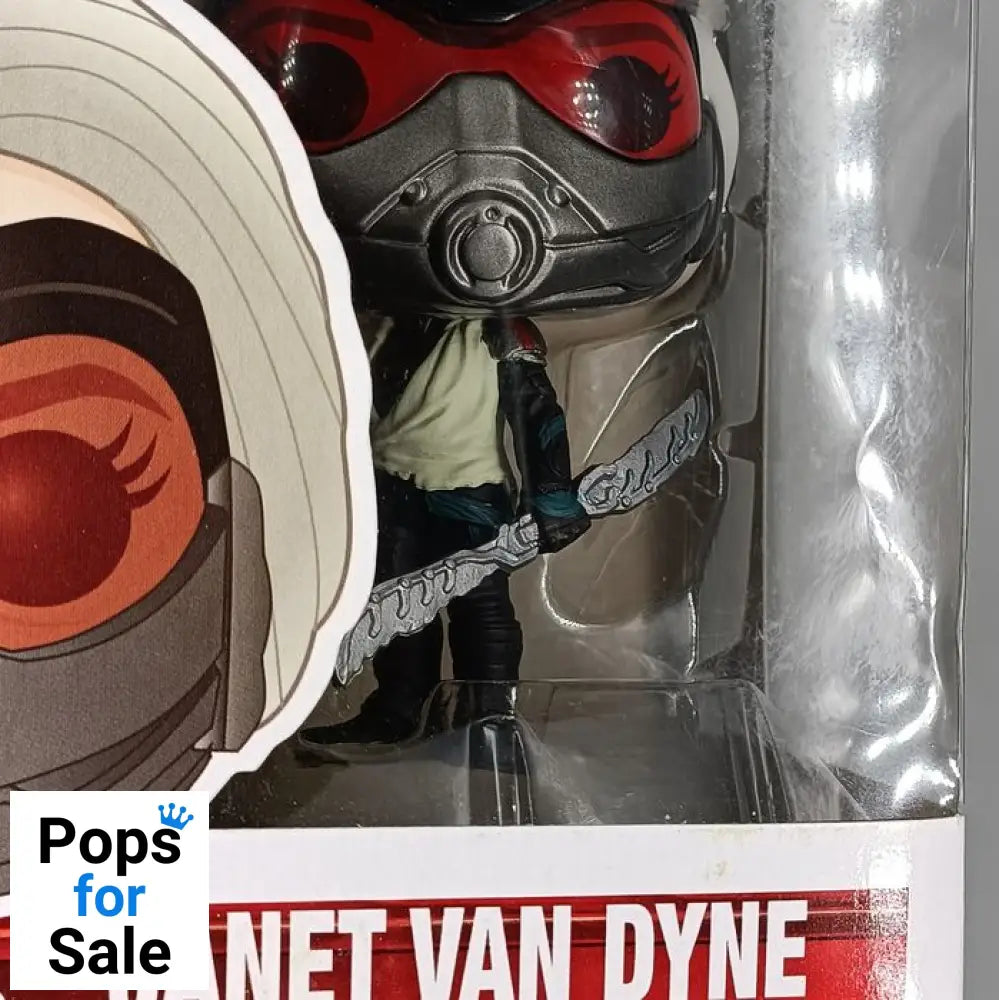 344 Janet van Dyne - Marvel Ant-Man & The Wasp Box Damaged Funko POP