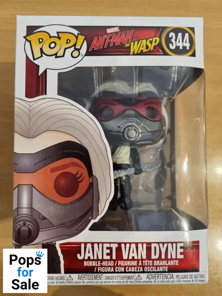 #344 Janet van Dyne - Marvel Ant-Man & The Wasp Funko POP