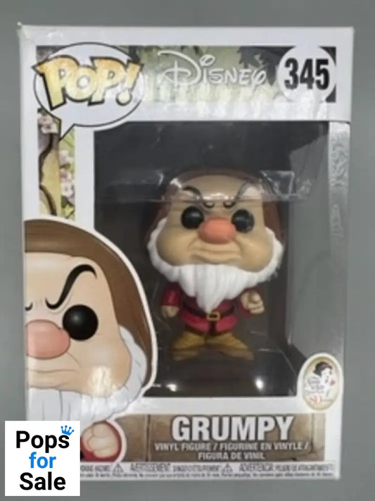 #345 Grumpy - Disney Snow White and the Seven Dwarfs Box Damaged Funko POP