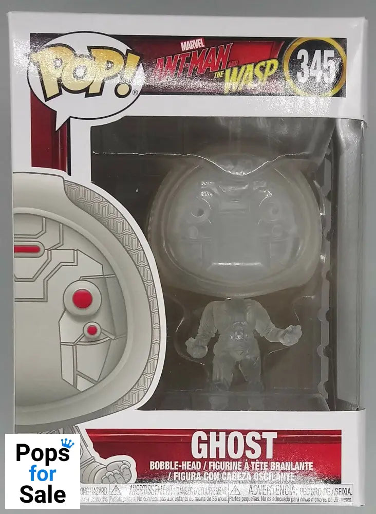 #345 Invisible Ghost - Marvel Ant-Man and the Wasp Funko POP