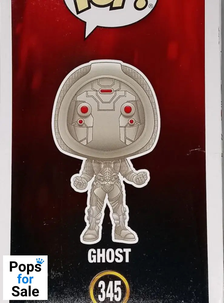 #345 Invisible Ghost - Marvel Ant-Man & the Wasp Box Damaged Funko POP