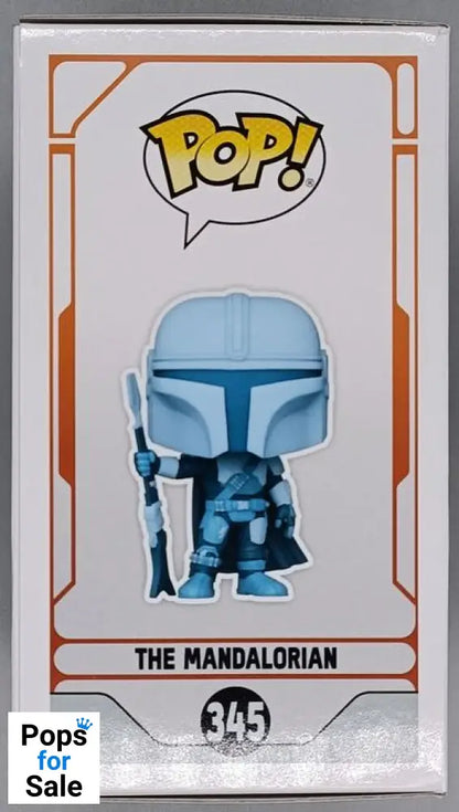 #345 The Mandalorian (Beskar Armor- Holographic) Glow Funko POP