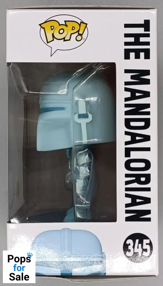 #345 The Mandalorian (Beskar Armor- Holographic) Glow Funko POP