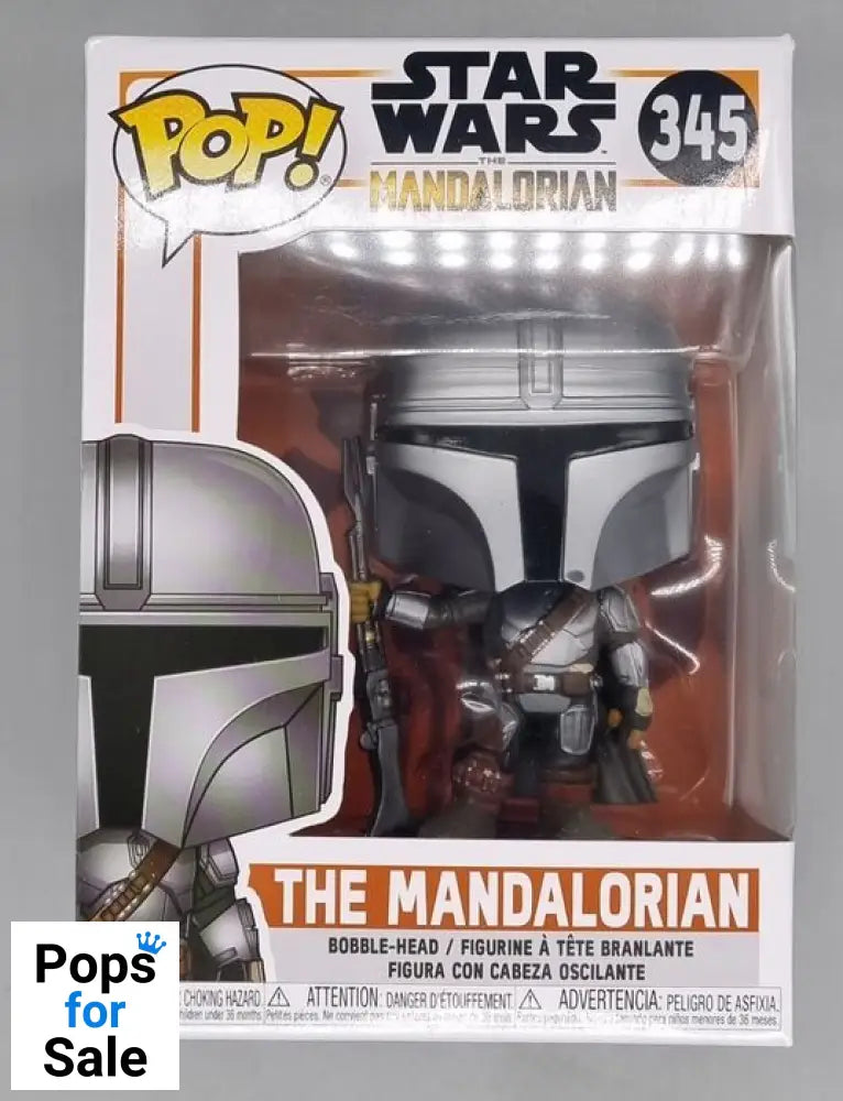 #345 The Mandalorian (w/ Beskar Armor) - Star Wars Funko POP