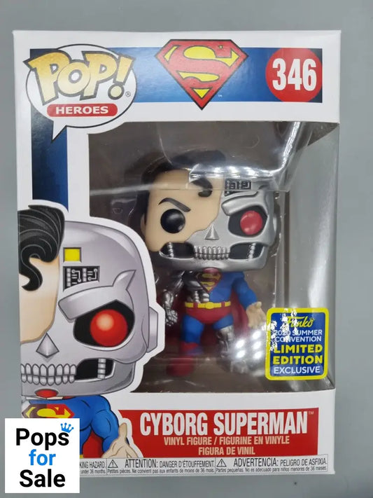 346 Cyborg Superman - DC - 2020 Con Funko POP
