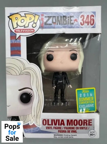 #346 Olivia Moore - iZombie - 2016 Con - Box Damaged Funko POP