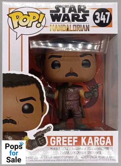 347 Greef Karga - Star Wars - The Mandalorian - Funko POP - Box Damaged